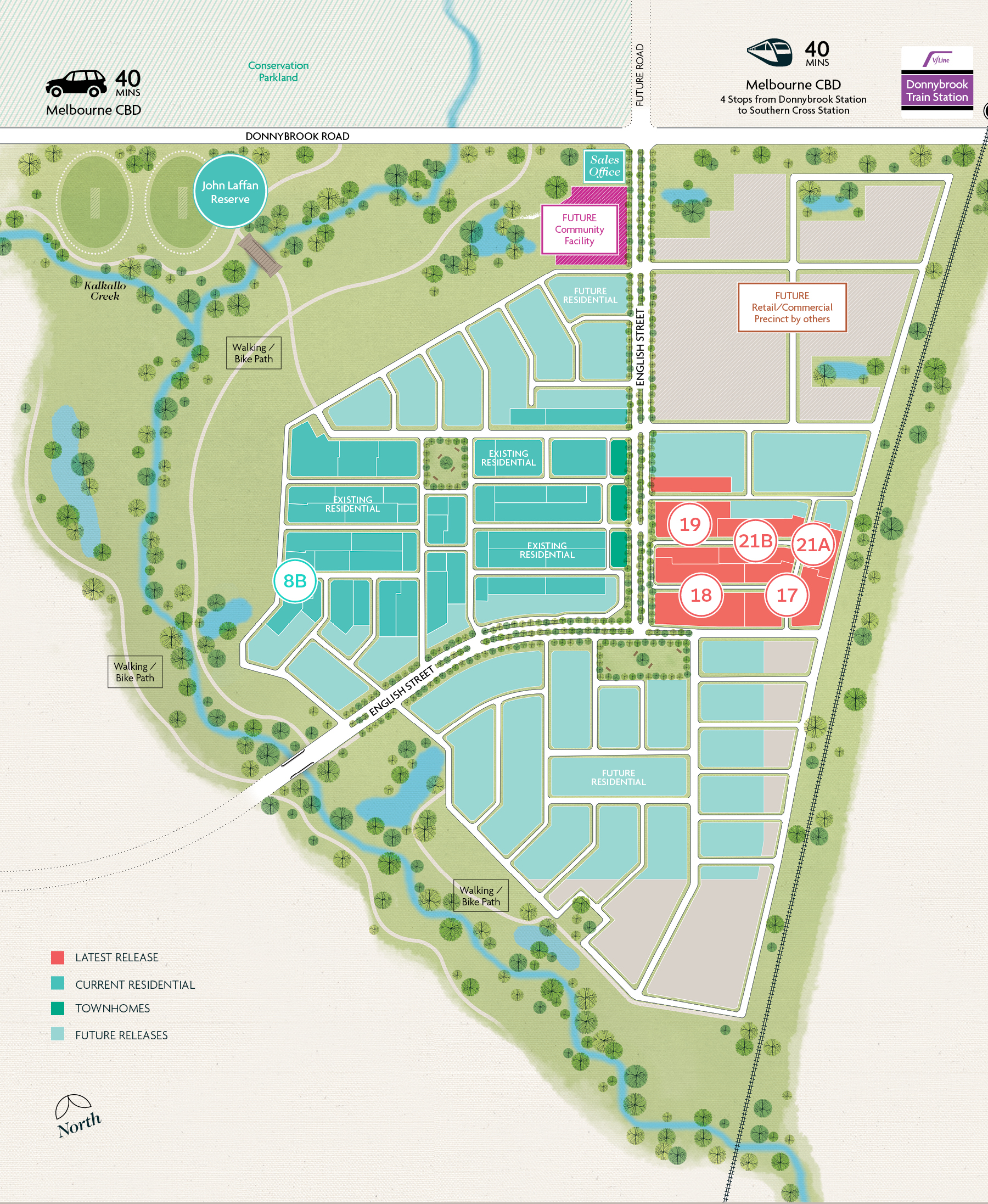 Donnybrook Land for Sale in Discover Kinbrook Your Dream Home